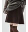 ウールタックミニスカート【セットアップ対応】