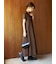 フェイクレザーチューブミニバッグ