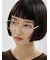 ヘキサゴンメタルフレームメガネ