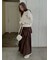 【ONLINE限定カラーあり】emmiロゴスウェットライクニット
