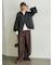 【Dickies(R)×emmi】タックワイドパンツ