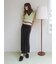 【emmi×PUMA】VELOR NARROW SKIRT