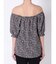 ギャザーオフショルダートップ