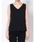 プリーツミニマルタンクトップ