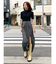ストレートロングスカート
