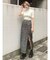 ストレートロングスカート