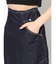 ロングスリットデニムスカート