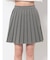 プリーツミニスカート