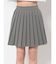 プリーツミニスカート