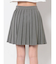プリーツミニスカート