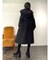 ボリュームスリーブオーバーコート