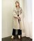 ボリュームスリーブオーバーコート