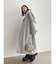 ワイドカラーロングコート