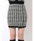 ツイードニットスカート