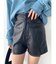 ダブルスリットハイウエストショートパンツ