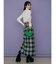 スーパーハイウエストスリットスカート