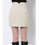 カーブウエストミニスカート