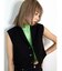 クロップドスーツベスト