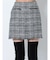 ツイードハイウエストスカート