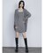 【WEB限定】オーバーカーデツインニットワンピース