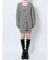 【WEB限定】オーバーカーデツインニットワンピース