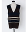 【VEQUM】SWITCHING KNIT VEST