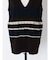 【VEQUM】SWITCHING KNIT VEST
