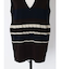 【VEQUM】SWITCHING KNIT VEST