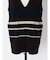 【VEQUM】SWITCHING KNIT VEST