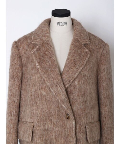 ジャケット・アウター VEQUM SHAGGY JACKET COAT セール】【VEQUM】SHAGGY JACKET COAT（テーラードジャケット