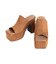 フレアヒールカバーサンダル