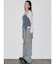 【VEQUM】MIXTURE HALTER KNIT