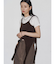 【VEQUM】MIXTURE HALTER KNIT