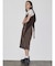 【VEQUM】MIXTURE HALTER KNIT