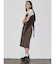 【VEQUM】MIXTURE HALTER KNIT