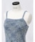 【VEQUM】MIXTURE HALTER KNIT