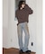 【VEQUM】LAYERED OVER LONG SLEEVE T SHIRT
