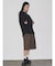 【VEQUM】LAYERED OVER LONG SLEEVE T SHIRT