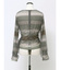 【VEQUM】STRING GATHER SHEER TOP