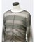 【VEQUM】STRING GATHER SHEER TOP