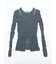 【VEQUM】SHEER WAVING LAYER KNIT