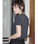 【VEQUM】DAMAGE CROPPED T SHIRT