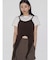 【VEQUM】DAMAGE CROPPED T SHIRT