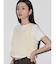 【VEQUM】DAMAGE CROPPED T SHIRT