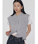 【VEQUM】DAMAGE CROPPED T SHIRT
