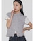 【VEQUM】DAMAGE CROPPED T SHIRT