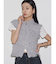 【VEQUM】DAMAGE CROPPED T SHIRT
