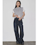 【VEQUM】DAMAGE CROPPED T SHIRT