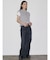 【VEQUM】DAMAGE CROPPED T SHIRT