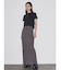 【VEQUM】DAMAGE CROPPED T SHIRT